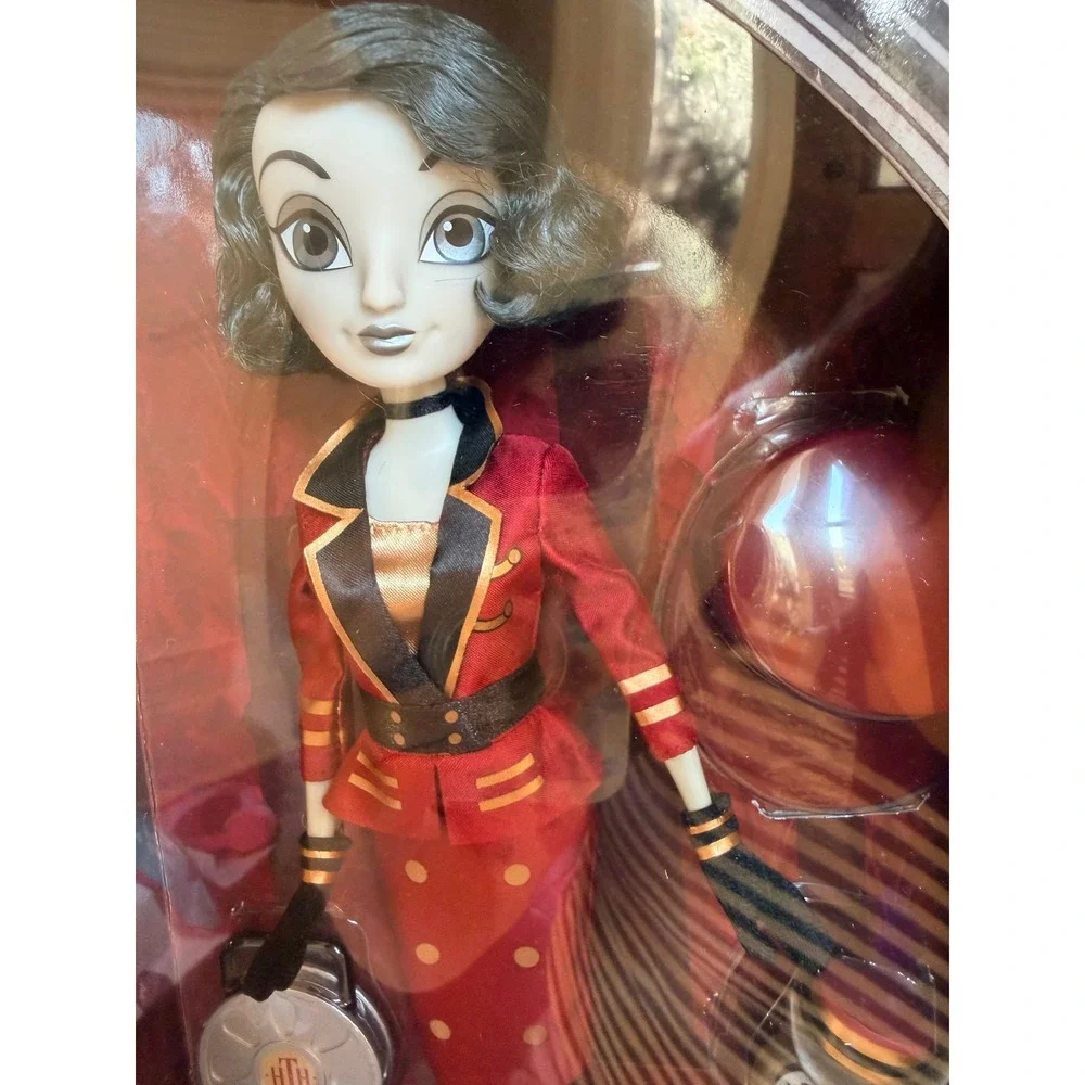 NIB Disney Parks Attractionistas Holly Tower of Terror Doll with Owl Pet Terra